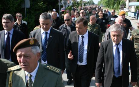 U braniteljskoj koloni sjećanja