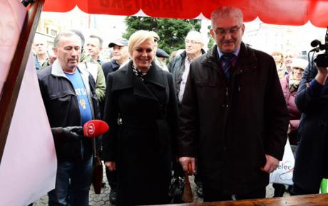 Predsjednik BUZ-a Milivoj Špika bezrezervno je podržao Kolindu Grabar-Kitarović …