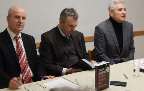 (slijeva) Niko Ereš, Tihomir Dujmović i dr. Veselko Jovanović