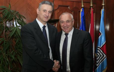 Predsjednik Karamarko s izraelskim ministrom javne sigurnosti Yitzhakom Aharonovitchem