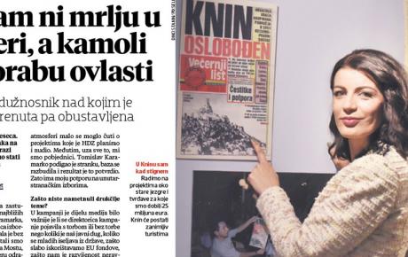 Iz današnjeg Večernjeg lista