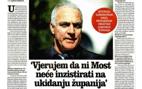 Iz današnjeg Jutarnjeg lista