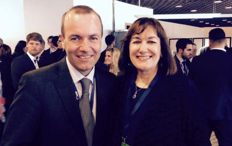 Šuica i predsjednik kluba pučana u EP-u Manfred Weber