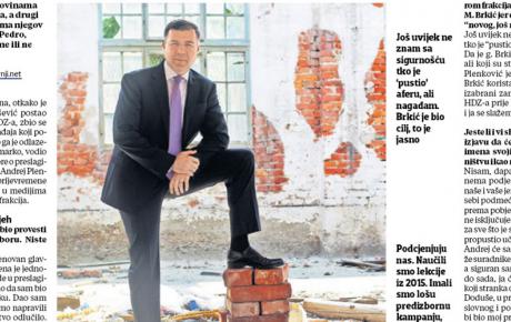 Iz današnjeg Večernjeg lista