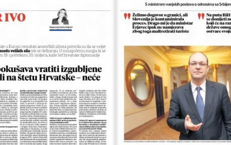 Iz današnjeg Večernjeg lista