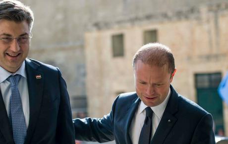 S predsjednikom Vlade Republike Malte Josephom Muscatom