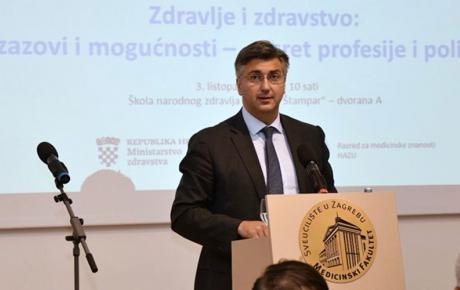 Naše je zdravstvo u samom vrhu svijeta u nekim segmentima kao što su e-Recepti, transplantacijska medicina ili preventivni nacionalni programi 