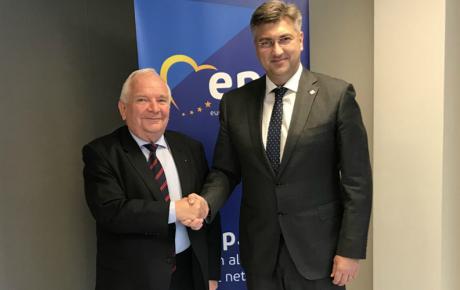 Susret s predsjednikom EPP-a Josephom Daulom