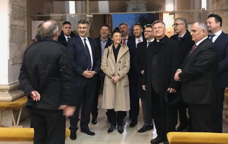 Iz Solina uoči rukometne utakmice protiv Srbije