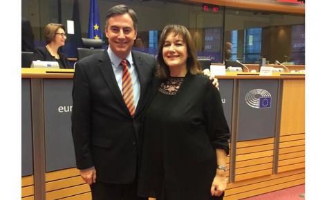 Predsjednik Odbora za vanjske poslova EP-a David McAllister i potpredsjednica Dubravka Šuica