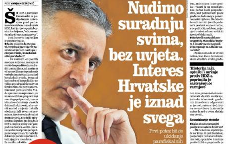 Iz današnjeg Jutarnjeg lista