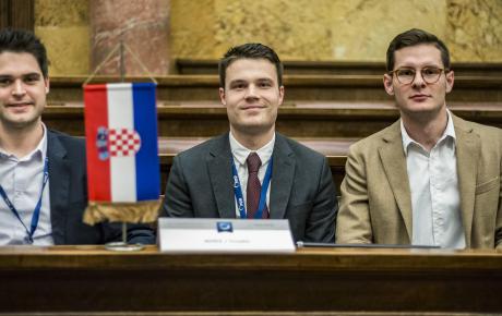 Naši predstavnici Karlo Ressler, Ivan Vidiš & Frane Viduka …