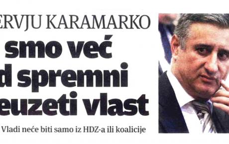 S naslovnice Večernjeg lista