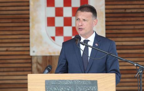 Predsjednik Hrvatskog sabora prošle godine na komemoraciji u Bleiburgu 