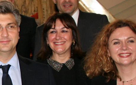 Andrej Plenković, Dubravka Šuica i Željana Zovko
