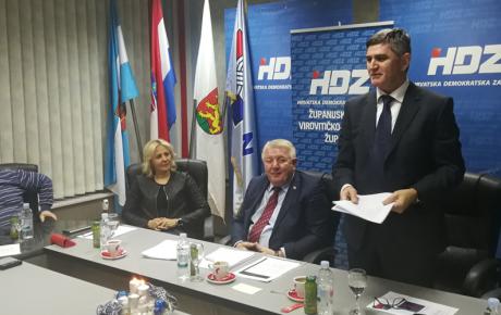 Sastanak s članovima ŽO HDZ-a Virovitičko-podravske županije